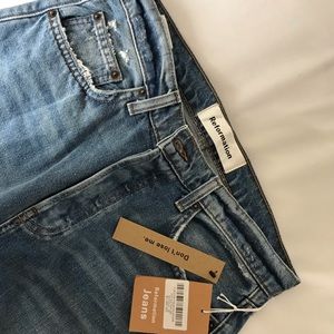 Brand new Reformation jeans